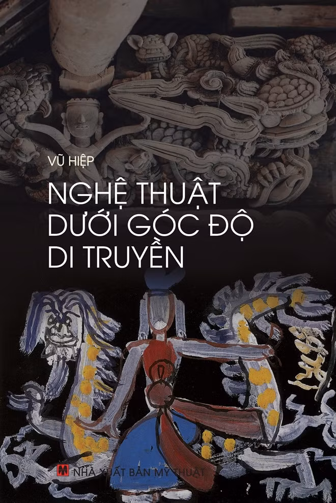 Bìa cuốn sách "Nghệ thuật dưới góc độ di truyền".