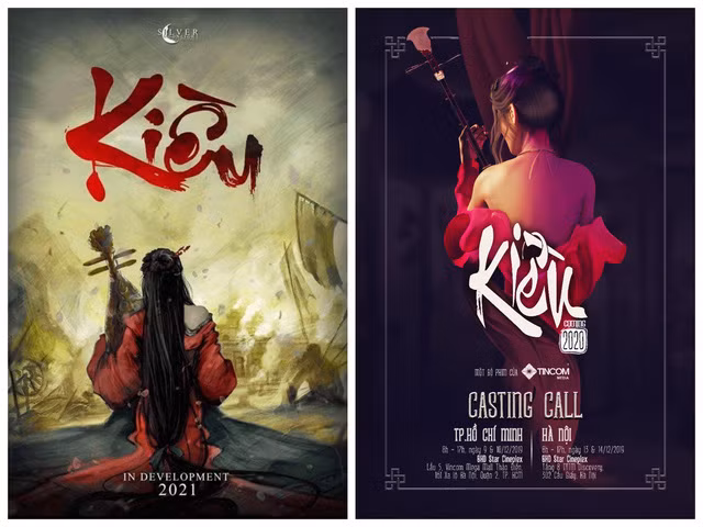 Poster phim “Kiều”.