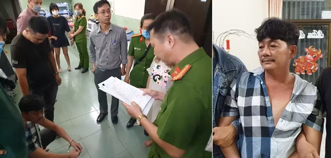 Công an Cần Thơ bắt giữ Trần Công Xuân.