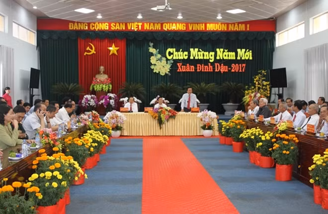 Quang cảnh buổi gặp mặt. Ảnh: VGP/Mạnh Hùng