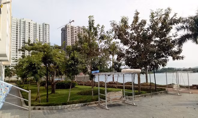 Công viên nơi bị cáo Thủy thực hiện hành vi dâm ô với trẻ em.
