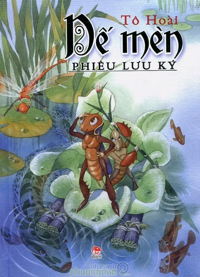 Bìa sách Dế mèn phiêu lưu ký.