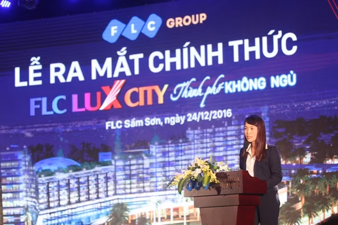Phó tổng giám đốc Tập đoàn FLC Trần Thị My Lan khẳng định FLC Lux City sẽ góp phần đưa Sầm Sơn thành một thành phố đáng sống.
