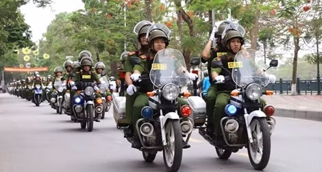 Công an Hải Phòng ra quân phòng chống tội phạm