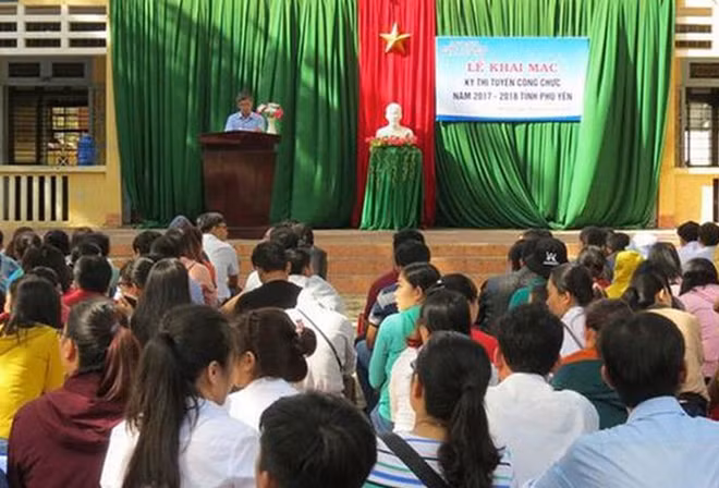 Khai mạc kỳ thi tuyển công chức năm 2017-2018 của tỉnh Phú Yên.