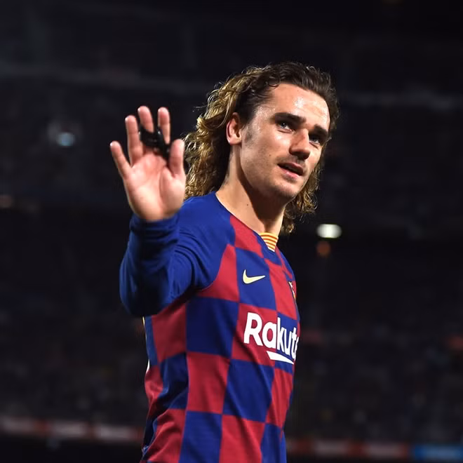 Antoine Griezmann mong muốn Barcelona vào tới trận chung kết Champions League. Ảnh: Goal.