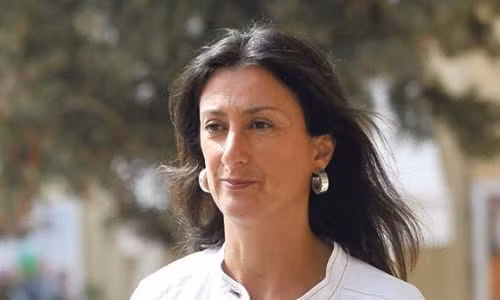Nữ nhà báo Daphne Caruana Galizia.