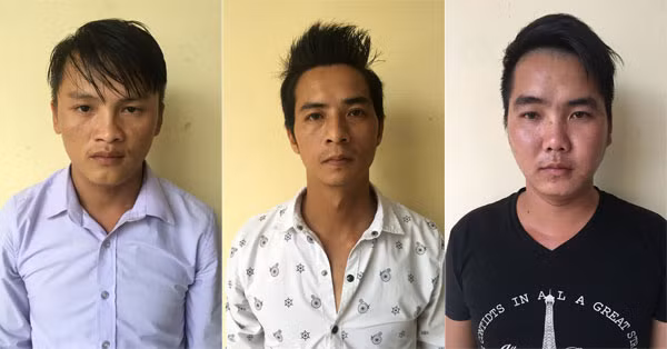 Các đối tượng trong vụ án.