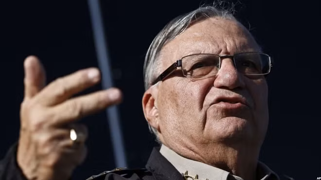 Cảnh sát trưởng Joe Arpaio.