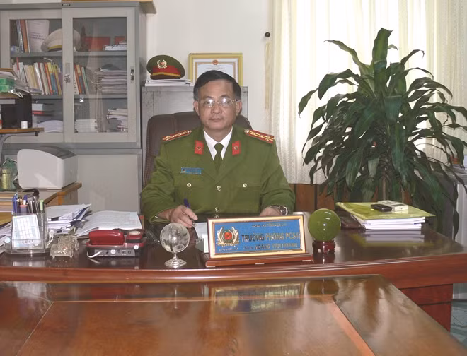 Đại tá Hoàng Văn Hoành, Trưởng phòng PC54 Công an tỉnh Gia Lai.