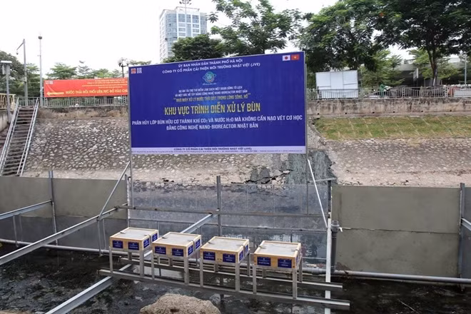 Nguyễn Tuấn Anh, Chủ tịch HĐQT Công ty cải thiện môi trường Nhật -Việt (JVE)-đơn vị được giao làm sạch thí điểm sông Tô Lịch cho biết công nghệ phân hủy bùn sẽ giúp tiết kiệm một lượng chi phí lớn bỏ ra để nạo vét lòng sông.