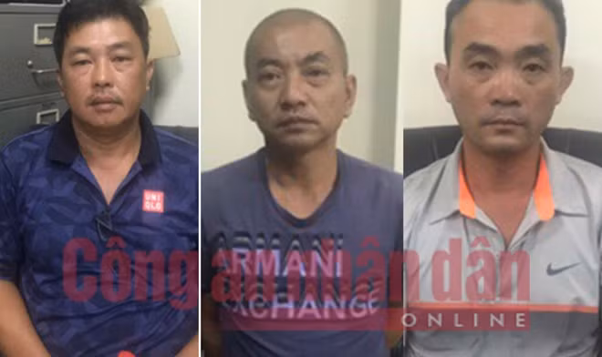 Từ trái qua phải: Nguyễn Thanh Hùng, Lý Quang Liêm, Trần Lâm Biên