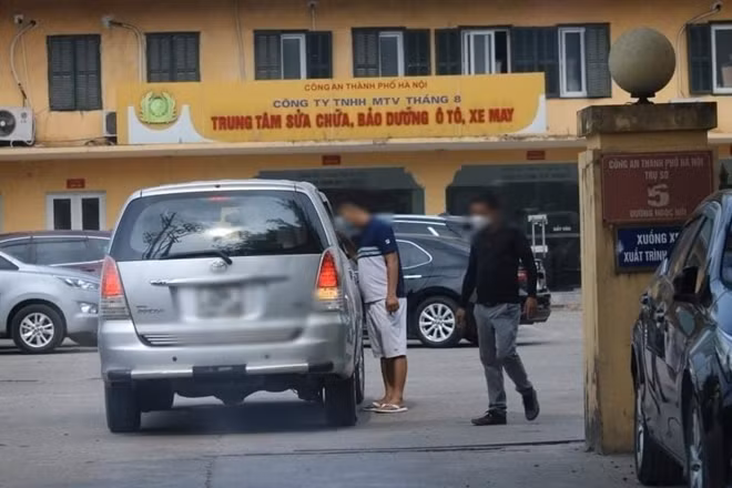 Trụ sở số 5 - Ngọc Hồi nơi xảy ra vụ ẩu đả.