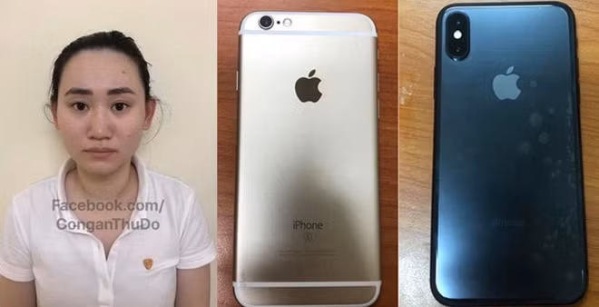 Đối tượng của Linh và tang vật.