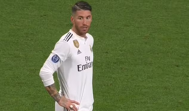 Ramos vốn nổi tiếng với những pha va chạm có thể khiến đối phương chấn thương nặng. Ảnh: SportMail.
