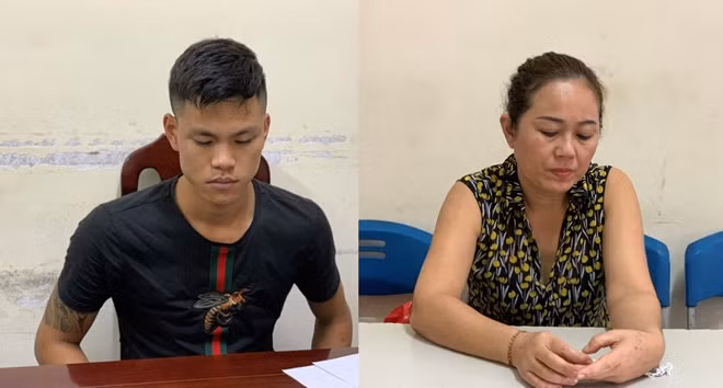 Đối tượng Phạm Thị Thanh và Cao Văn Đạm.