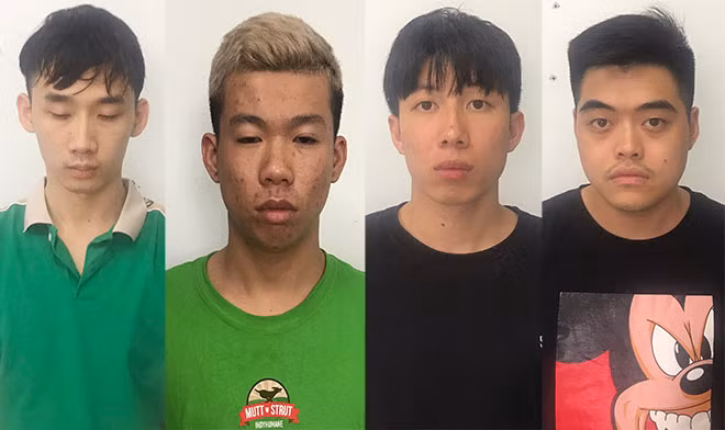 Các đối tượng chủ mưu lập “Tập đoàn tiệm vàng Bảo Minh” để lừa đảo.