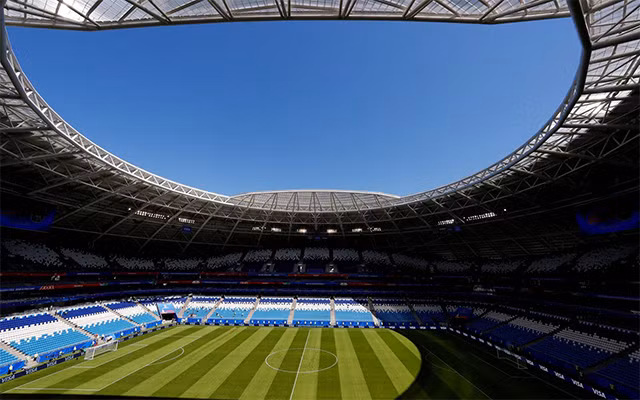Sân Samara Arena nơi diễn ra trận đấu. Ảnh: FIFA.