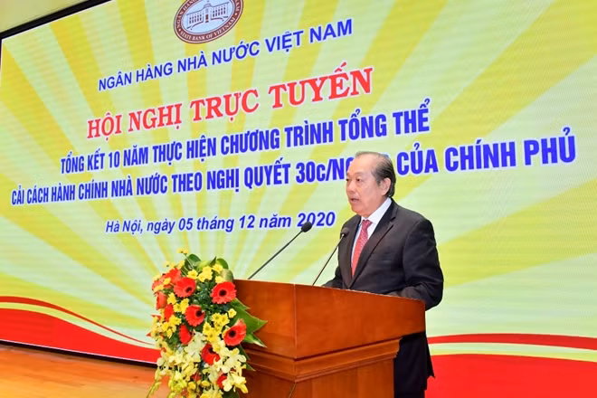 Phó Thủ tướng Trương Hòa Bình phát biểu chỉ đạo Hội nghị.