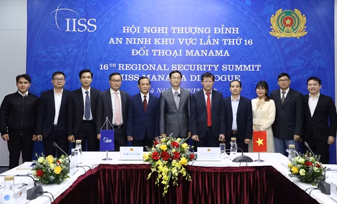 Đoàn đại biểu Bộ Công an Việt Nam tham dự Hội nghị.