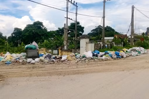Rác chất thành đống sau Tết ở Quảng Nam ảnh 7