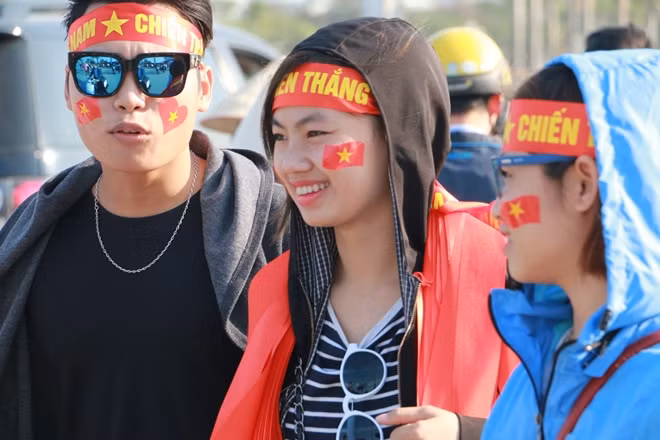 Nụ cười tỏa nắng.
