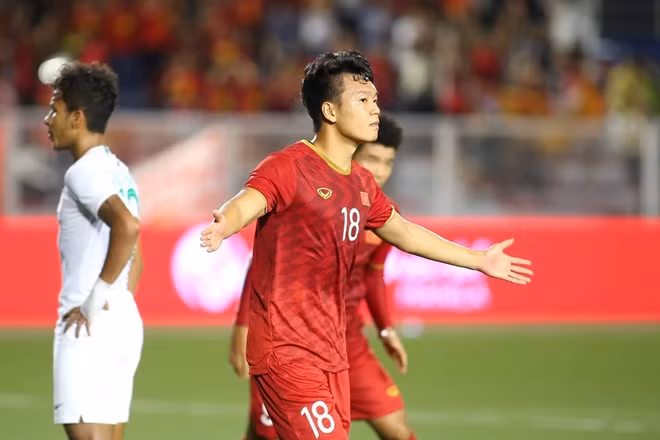 U22 Việt Nam đã toàn thắng trong 3 trận đấu vừa qua. Ảnh CTV từ Manlina.
