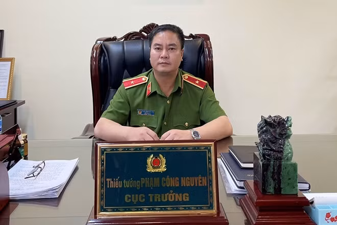 Thiếu tướng Phạm Công Nguyên, Cục trưởng Cục Cảnh sát QLHC về TTXH.