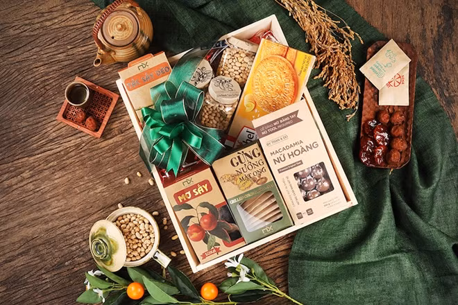 VinMart &VinMart+ tung ra hơn 20 loại giỏ quà Tết phong phú về chủng loại cho khách hàng lựa chọn, tập trung vào các sản phẩm tự nhiên, tốt cho sức khỏe