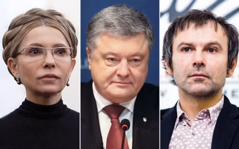 3 ứng viên nổi bật tại kỳ bầu cử tổng thống Ukraine sắp tới.