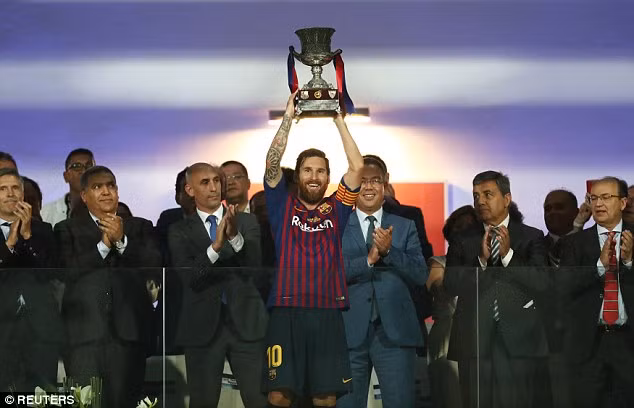 Barca dành chiến thắng sau cuộc lội ngược dòng trước Sevilla. Ảnh: Reuters.
