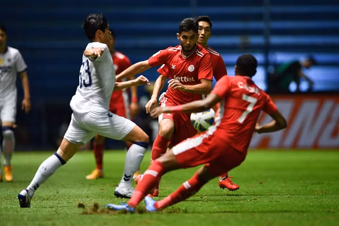 Trong trận này, nhiều trụ cột của Viettel FC không thể ra sân... Ảnh: AFC.