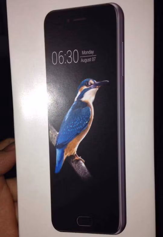 Hình ảnh in trên vỏ hộp được cho là của Bphone 2.