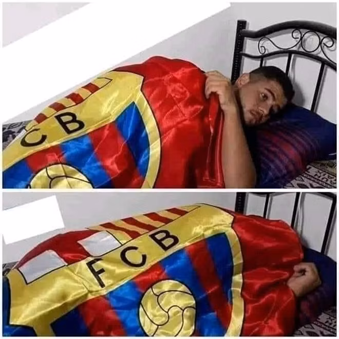Nỗi đau thất bại của CĐV Barca càng tăng lên sau khi Real giật lại ngôi đầu bảng từ chính tay đội bóng xứ Catalan với 2 điểm nhiều hơn.