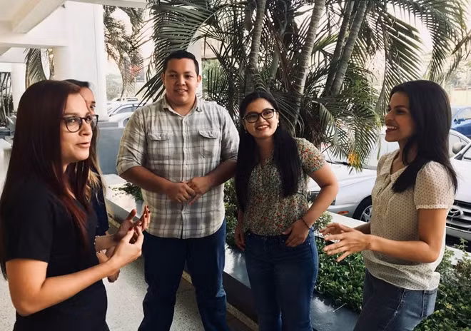 Nhiều sinh viên tại trường Đại học Kỹ thuật Honduras mong muốn thực hiện "giấc mơ Mỹ" ngay trên mảnh đất quê hương.