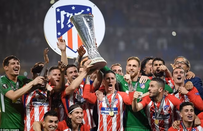 Atletico vô địch Europa League một cách xứng đáng.