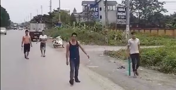 Hình ảnh được cắt từ clip.