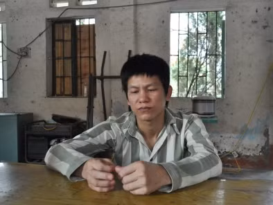 Phạm nhân Nguyễn Văn Sự.