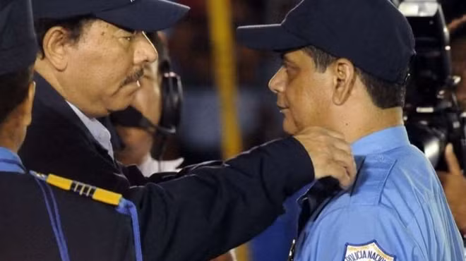 Cảnh sát trưởng quốc gia Nicaragua Francisco Javier Diaz Madriz.