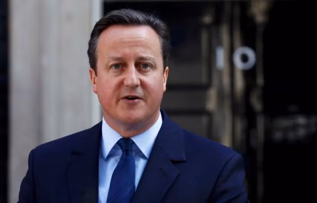 Ông David Cameron.