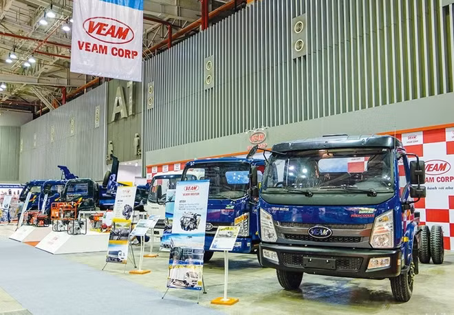 Ôtô tải do VEAM lắp ráp.