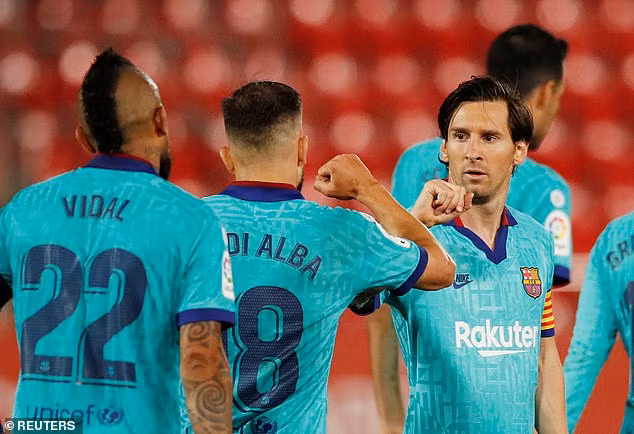 Messi tiếp tục là nguồn sáng tạo không ngừng của Barca.