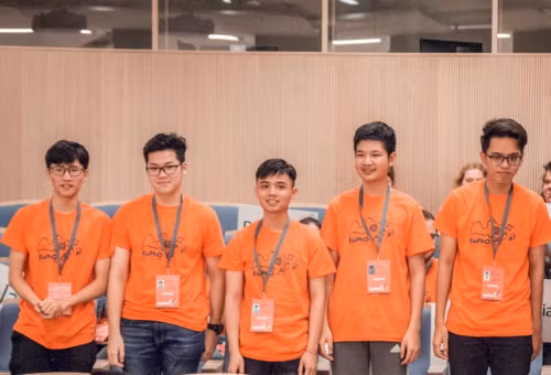 Học sinh Việt Nam tham dự kỳ thi Olympic Vật lý Châu Âu 2019.