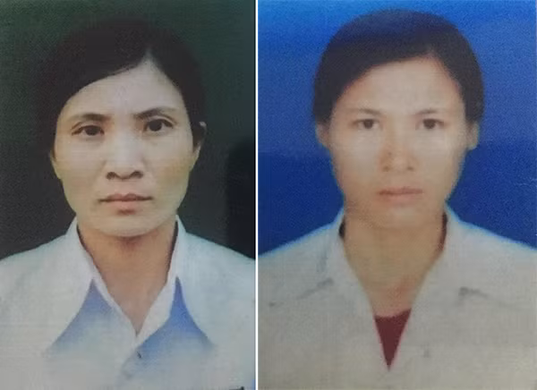 2 đối tượng Phan Thị Việt Long và Lê Thị Hân.