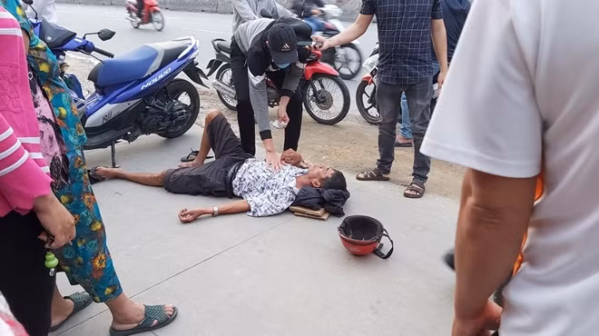 Hiện trường vụ việc.