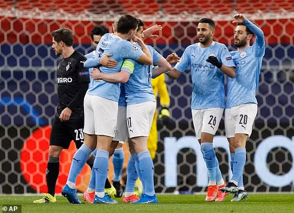Đây là bàn thắng thứ 100 của ManCity trên tất cả các đấu trường mùa giải này.