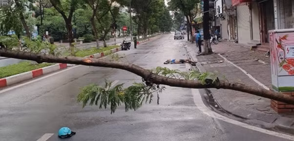 Hiện trường vụ tai nạn.
