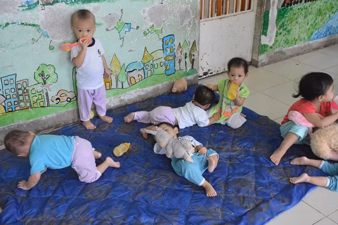 Những đứa con đặc biệt yêu thương của ông Hiệp.