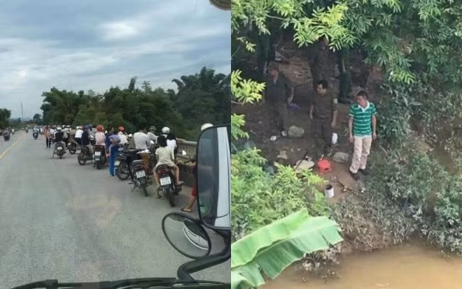 Cầu sông Mãng nơi Hải phi tang xác nạn nhân. Cầu sông Mãng nơi Hải phi tang xác nạn nhân.