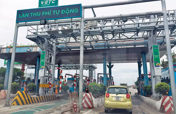 Đã vận hành 26 trạm thu phí tự động không dừng.